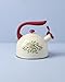Lenox 897976 Holiday Metal Tea Kettle, Christmas, Festive Kitchen Decor