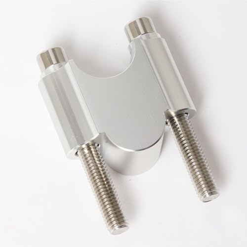 Pince de guidon moto 28mm aluminium haute résistance pour un montage stable sur MT07