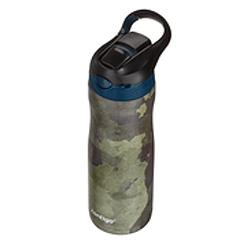 Garrafa Térmica Inox Autospout Ashland Chill com bico retrátil 591 ml Camuflado Contigo