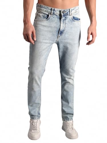 Image of HIGH STAR Men's Mid Rise Regular Jeans