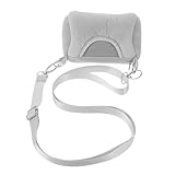 Utilisation polyvalente : de petite cage de transport pour les courses à de couchage chaud pour les activités de plein air, ce de voyage ajustable répond à les besoins de voyage et de confort des chats, hamsters et hérissons. en filet avec fenêtre, de voyage en velours