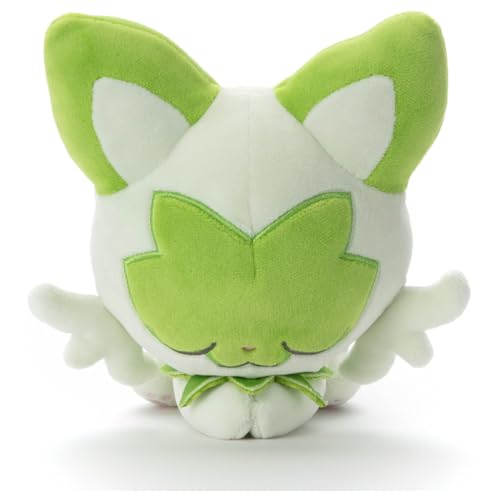 Peluche Sprigatito Pokémon cadeau anniversaire enfant de 25 cm de large