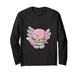 Photo Gallery axolotl ramen - otaku anime manga maglia a manica Photo Gallery axolotl ramen - otaku anime manga maglia a manica