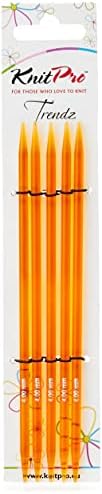 Knit Pro KP51005 15 cm x 5 mm Double Pointed Needles, Multi-Colour