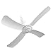 Ventilatore da soffitto Portatile di Piccola Potenza, Ventilatore Silenzioso per Soggiorno/Camera da Letto/Ufficio, Ventilatore per Studenti ad Alta efficienza e Risparmio energetico