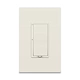 Insteon Smart On/Off Wall Switch, 1800 Watt, 2477SLAL (Light Almond) - Insteon Hub required for voice control with Alexa & Google Assistant