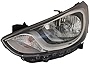 TYC Left Headlight Assembly Compatible with 2012-2014 Hyundai Accent