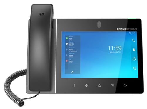 Grandstream GXV3480 IP-Telefon, Schwarz