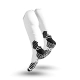 Eishockeysocken Knee-High – Rutschfeste Skate-Socken, Gepolstert, L