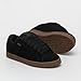 Etnies Kingpin Men's Skateboarding Shoe Classic Puffy Sustainable, Comfortable & Durable Footwear with Die-Cut EVA Insole - Black/Dark Grey/Gum - 11.5