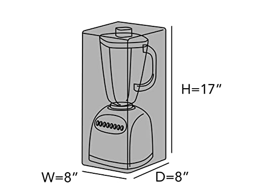 Covermates Keepsakes - Blender Cover – Dust Protection - Stain Resistant - Washable – Appliance Cover-Cream #TOP1