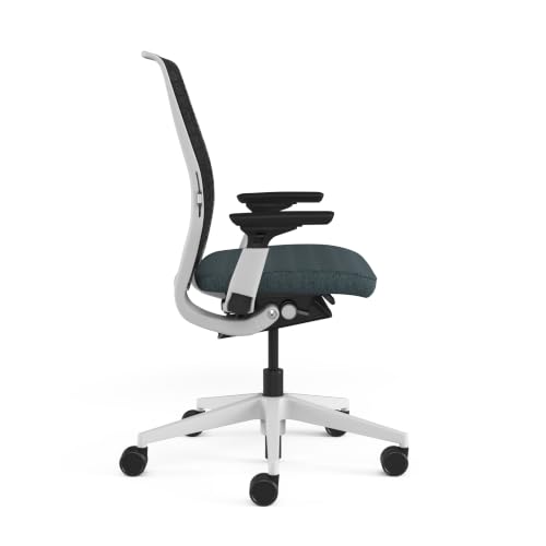 Image of Steelcase Think Ergonomic Office Chair | Adjustable Lumbar Support, 4D Arms, LiveBack System | Weight-Activated Recline | 12-Year Warranty