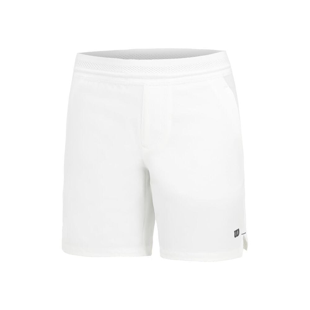 Wilson Team Tournament 5In Inseam Shorts Chicos Blanco