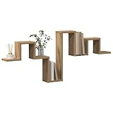 【Étagère murale fonctionnelle】 Cette étagère bien pensée est parfaite pour tous les foyers, alliant pratique et style moderne. En bois d'ingénierie, elle suit le principe du minimalisme et met en avant une belle structure. Sa forme rectangulaire maximise l’espace vertical et garde votre intérieur dégagé. Fantastique dans le salon, la chambre ou le bureau, elle offre assez de place pour vos objets préférés.