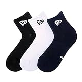 [ニューエラ] 靴下 アンクル 3ペア ブラック/ホワイト/ネイビー 21-23cm SOCKS ANKLE 3PAIRS MULTI 25J