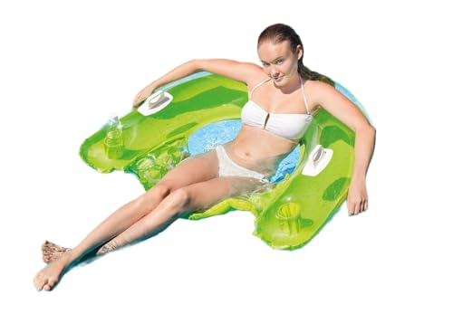 Matelas gonflable Intex Sit N Float pour bronzer sur l'eau à deux