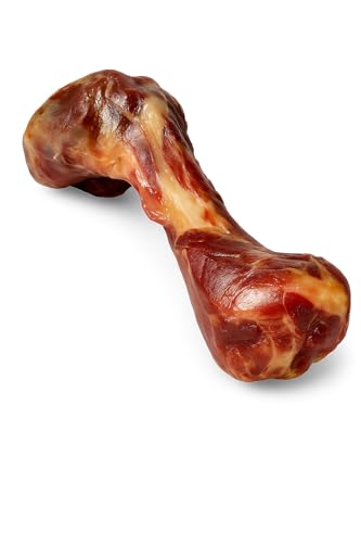 Bogar - Simply Wild - Hundeknochen – Hundefutter als Ergänzung zur täglichen Ernährung – Hundeleckerli aus 100% getrocknetem Schweinefemur – Unterstützt die Hundepflege & fördert die Zahngesundheit