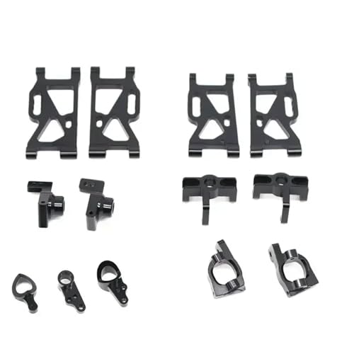 RC��������̕��i For Wltoys 144001 1/14 �����X�e�A�����O�X�C���O�A�[���x�[�X C ���A�n�u�V�[�g�A�Z���u���A�b�v�O���[�h���i Rc �J�[���f��(Grey)