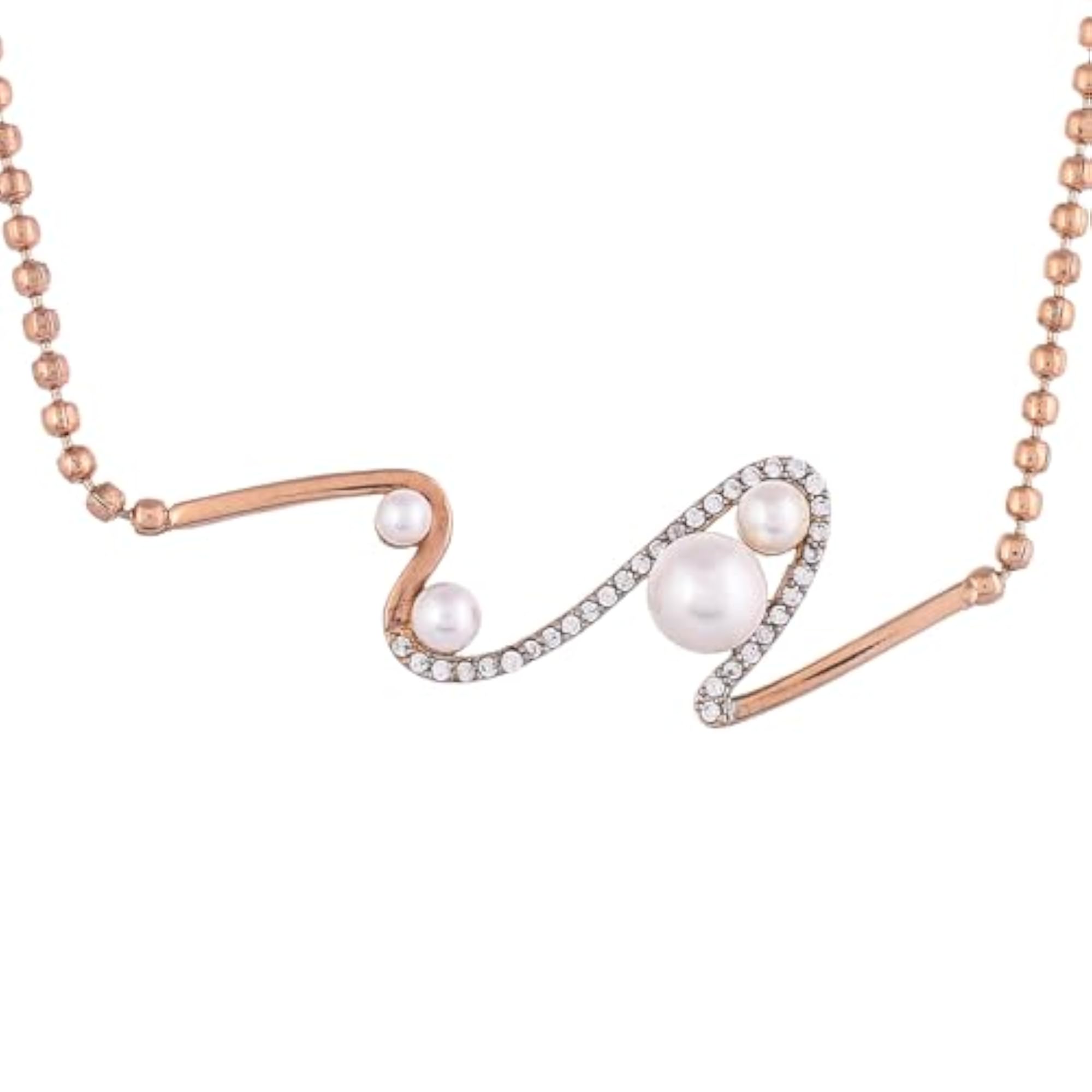 Stylish Brass Necklace Set