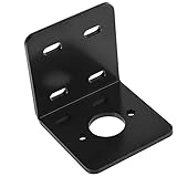 12V/24V DC Motor Mounting Bracket, DC Motor Holder High Hardness L-Shape Fixed Seat Bracket Support Fixed Base for Micro 775 Motor Series