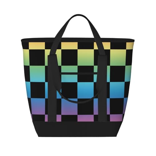 Sac d'épicerie isotherme grand sac de courses portable pour aliments frais