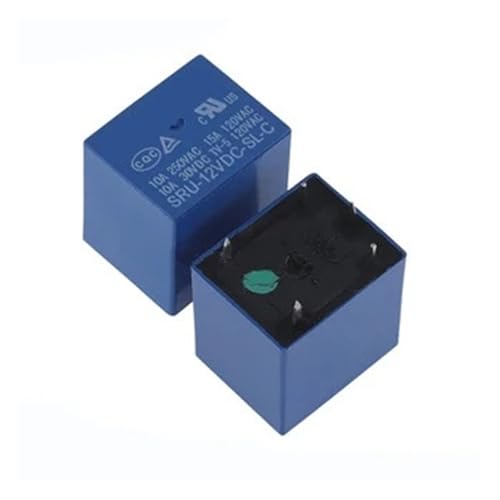Relé SRU-12VDC-SL-C 5PIN con conmutación eficiente para proyectos de automatización segura