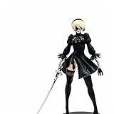 Nombre: Figura de acción CNMB WZHoz Figuras de Juego: Nier Automata Yorha No. 2 Tipo B 2B DX Ver. Figura de acción Modelo de Caracteres Colección Juguete Accessories