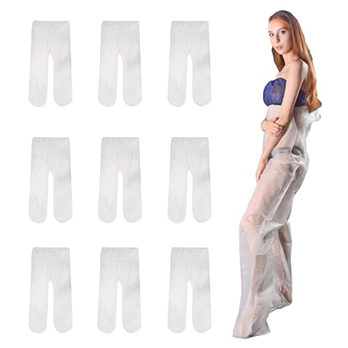 Elitzia usa e getta fisioterapia pantaloni non tessuto sauna a infrarossi e terapia di pressione Spa utilizzare pantaloncini 10pcs per il drenaggio linfatico Cellulite trattamento (bianco) ETSAN1