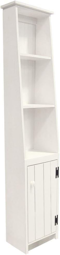 Sawdust City Narrow Cantback Hutch (Old Cottage White)