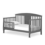 Dream On Me Dallas Toddler Day Bed, Steel Grey (651-SGY) 55x29x31.5 Inch (Pack of 1)