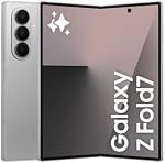Samsung Galaxy Z Fold7, 256GB, Sardeau d'argent (CAD Version & Garantie) - AI Smartphone, Snapdragon 8 Elite, 200MP, Dynamique pliable AMOLED Affichage, prise de mulet avec/galaxy AI - Financement disponible