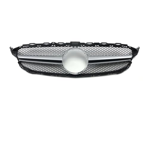 Pare-chocs calandre avant Mercedes Benz Classe C W205 C205 Grille Argentée C180 C200 C260