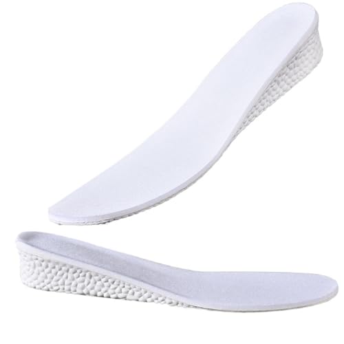 Plantillas para Aumentar la Altura Plantilla de aumento altura, espuma viscoelástica, transpirable, unisex, suela interior, plantilla for zapatos, elevación del talón(Boost3.5cm,EU37-38(240mm))
