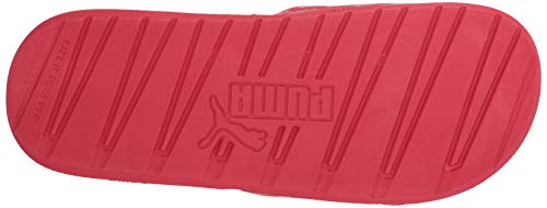 PUMA PUMA Men's Cool Cat Slide Sandal, Bold Graphic High Risk Red-High Risk Red, 11