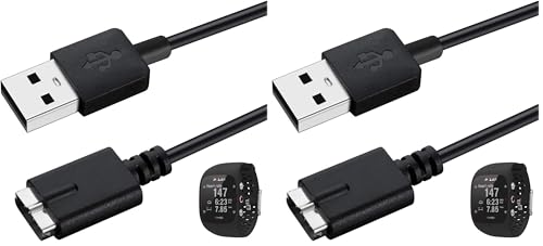 Câble USB Polar M430 : pack de 2 adaptateurs de recharge 100cm pour le sport
