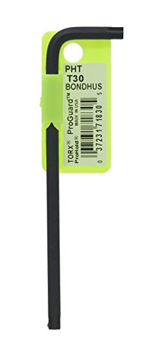 BONDHUS トルクス®六角レンチ プロホールド® T30 黒染め加工 PHT30 No.71830