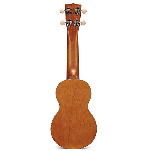Ukulele Soprano Plus - Pescoço Largo (40mm) - Série Kahiko - Natural