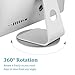 Yoqanr 360° Rotation Monitor Stand, Grey Aluminum Alloy, Wide Compatibility for iMac, Laptop, Potted Plants, Arts & Crafts and More