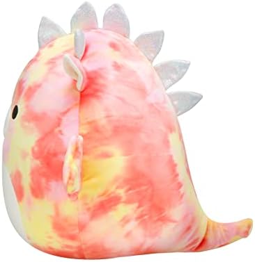 Squishmallows SQJW22-16RD-11-V 16" Red Tie-Dye Dragon-Add Mina-Mae to Your Squad, Ultrasoft Stuffed Animal Toy, Official Kellytoy Plush, Multi