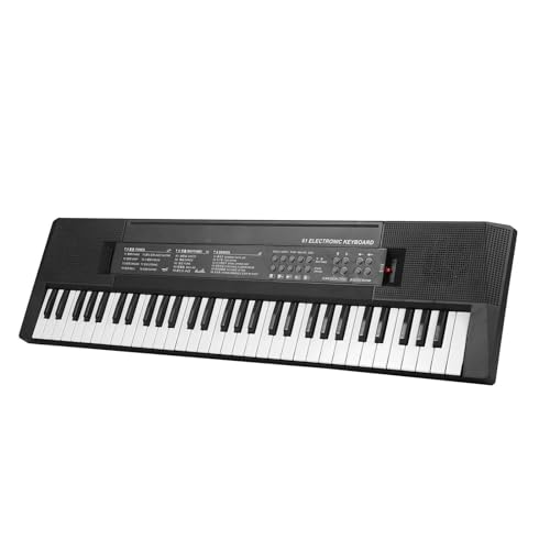 Clavier De Piano Multifonctionnel De Piano Électrique Numérique De 61 Touches Pour L’étudiant Avec Le Clavier Électronique De Fonction De Microphone - Les Beatles, Paul McCartney, John Lennon, RIngo Starr, George Harrison Clavier De Piano Multifonctionnel De Piano Électrique Numérique De 61 Touches Pour L'étudiant Avec Le Clavier Électronique De Fonction De Microphone – Image 5