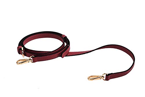 Image of LIVE UP Full Grain Purse Strap Genuine Leather Replacement for Cross Body Bag Handbags