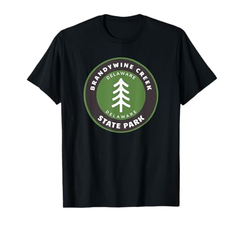Brandywine Creek State Park Delaware DE Tree Badge vacation T-Shirt