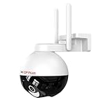 CP PLUS 4MP Quad HD Outdoor Wi-Fi CCTV Camera | 360° Pan & Tilt