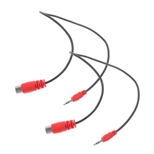 VICASKY Stable Audio Transmission 5 Pin to 3.5mm Adapter Midi Cable for Guitar 90-Degree Bent Audio Jack 2 Pieces