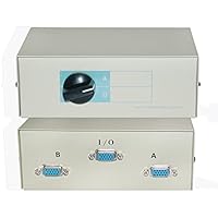 Algopix Similar Product 3 - AB 2 Way Switch Box, HD15 (VGA) Female
