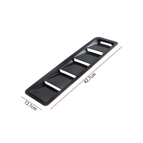 Grilles d'aération de capot avant style carbone pour VW Golf - 5