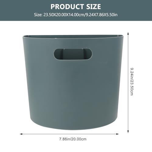 Caneca de basura pequeña para cocina, colgante, verde miniatura 2