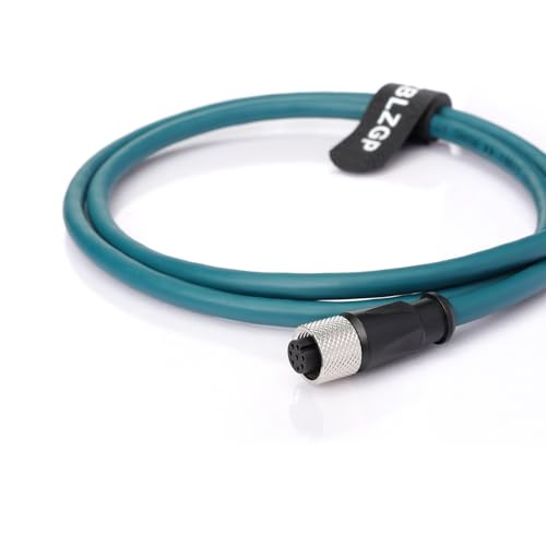 Cable Ethernet Cat 7e M12 A-Coded 8 Pin a RJ45 10 m miniatura 3