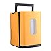 YINGGEXU mini lodówka 10L Lodówka samochodowa 12 V 220 V Podwójny ładowarka Chłodnica Lodówka Mini Przenośny pokój wieloosobowy chłodzony (Color Name : Yellow)