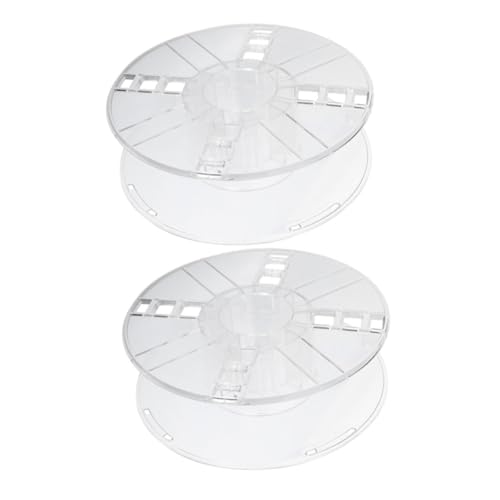Bobines d'imprimante 3D en plastique PS (lot de 2) pour un bobinage fluide